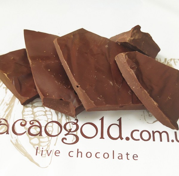 Крафтовый шоколад молочный 38%, ТМ CacaoGold